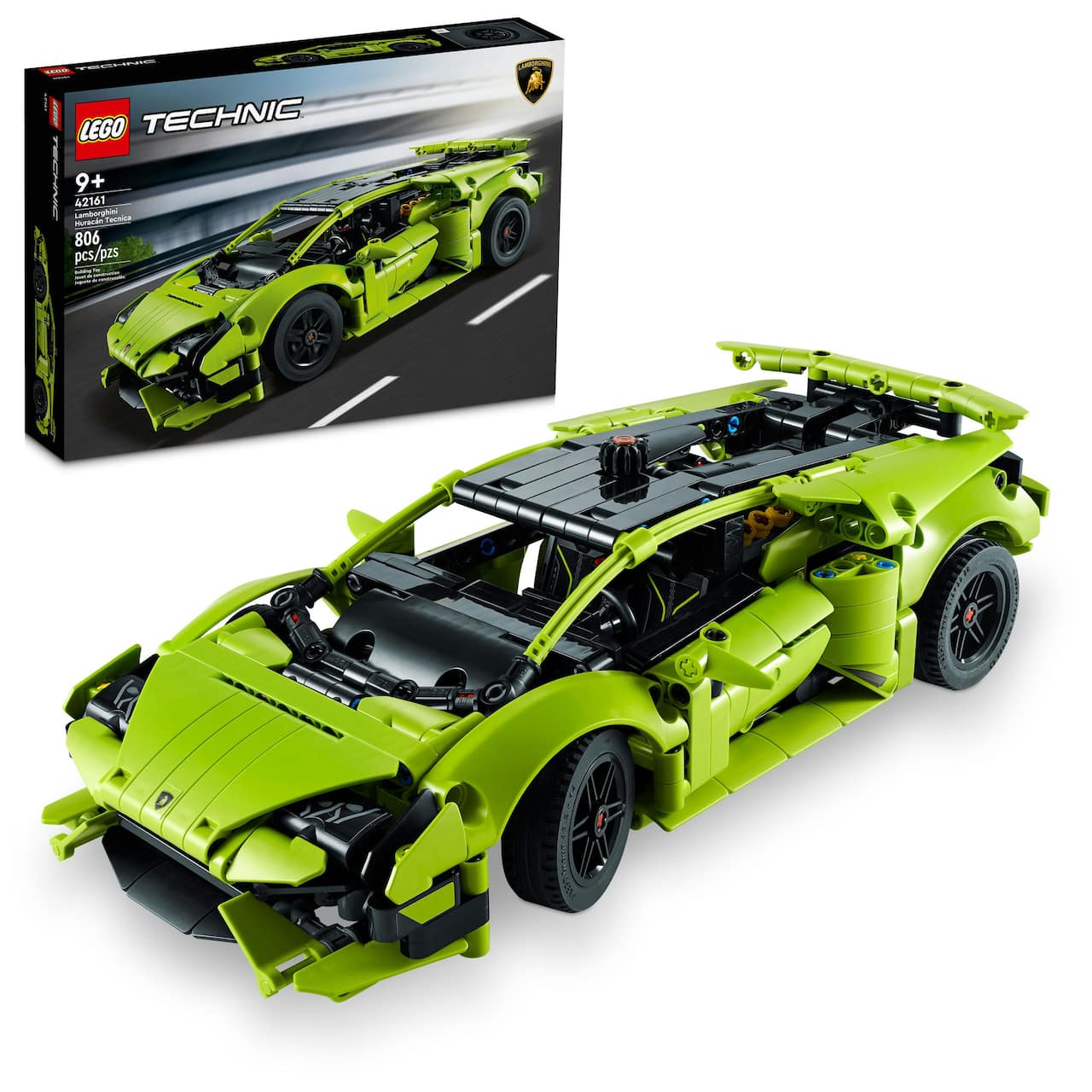 LEGO® Technic™ Lamborghini Huracán Tecnica 42161 Building Toy Set (806 Pieces)
